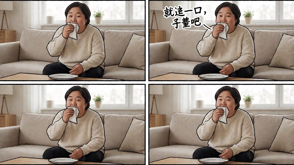就这一口——蛋糕：你说啥？
