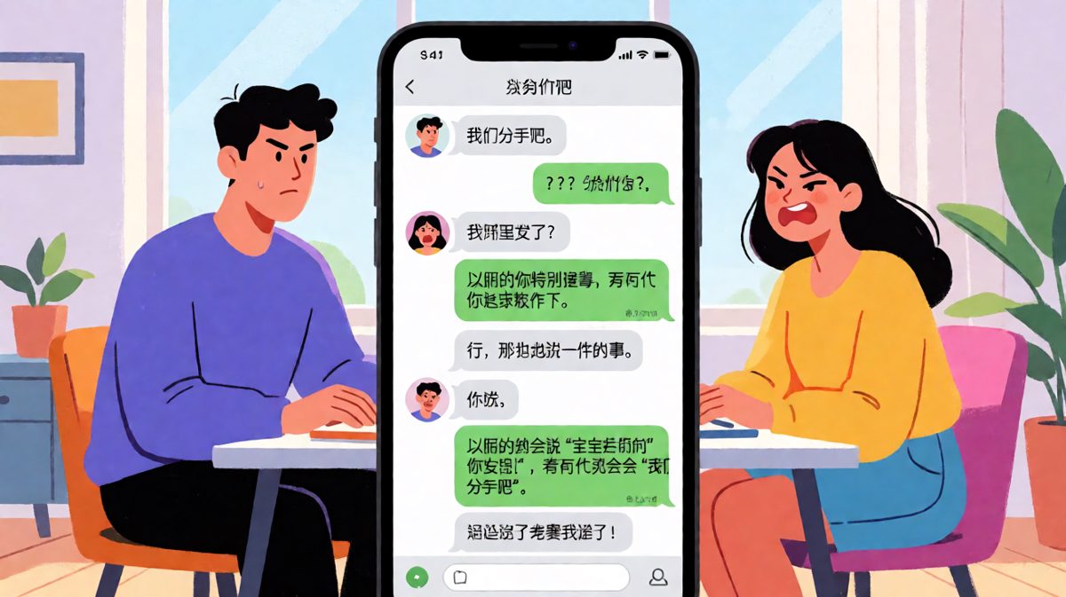 翻车现场：说分手的那一秒就后悔了