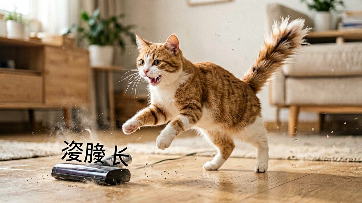 猫咪：这是什么怪兽！