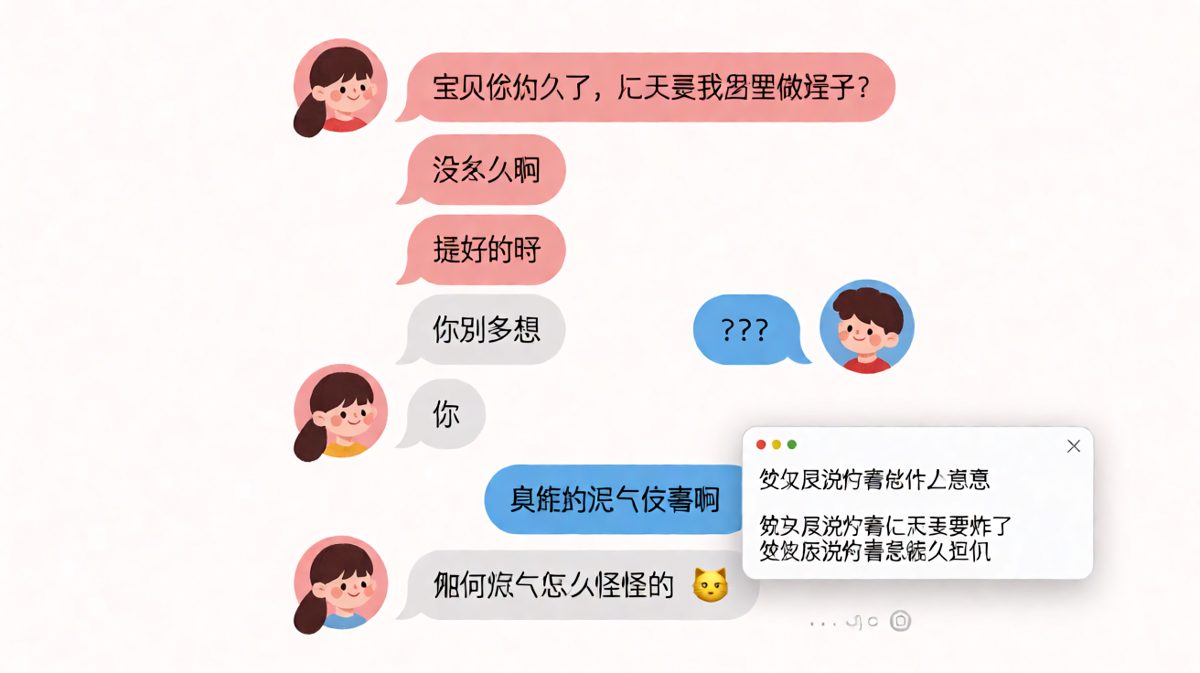 当她说「我没事」的时候，她的内心正在上演一场80集连续剧，而你的搜索记录暴露了一切。