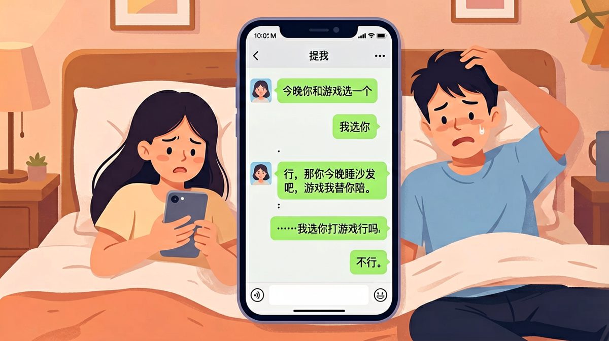 他以为表了忠心，结果被安排睡沙发