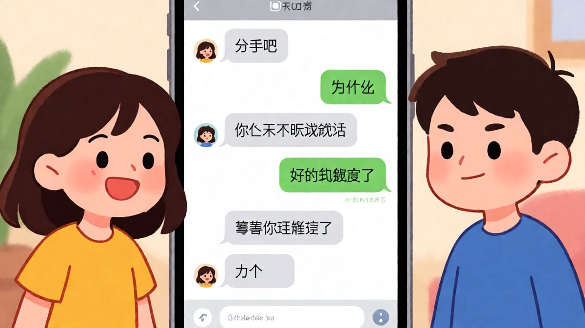 女生说'分手吧'男生秒回'好的'，女生后悔解释时男生已读不回，态度大反转笑死人