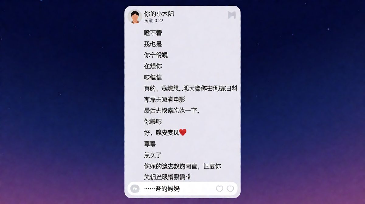 男生深夜画饼约约会，结果被女生一句'好的妈妈'降维打击。