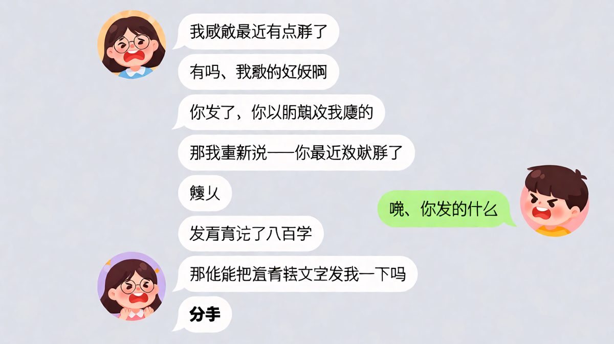 直男的终极自杀式回答，一个字都没错但句句要命