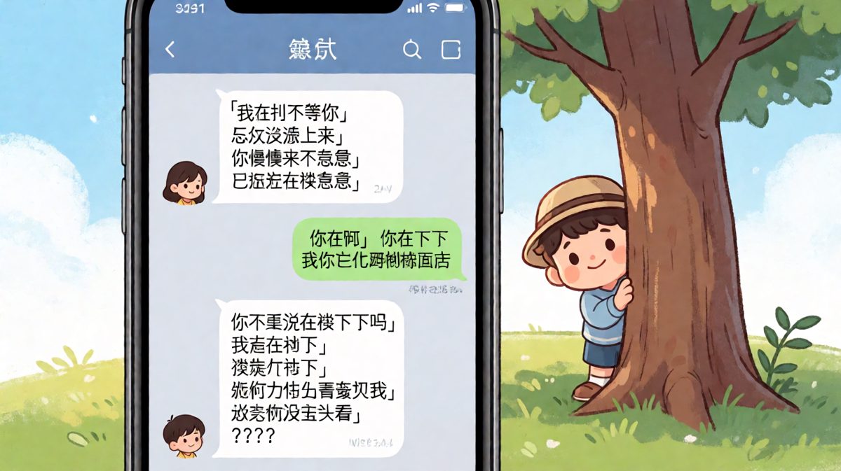 约会迟到的迷之反转