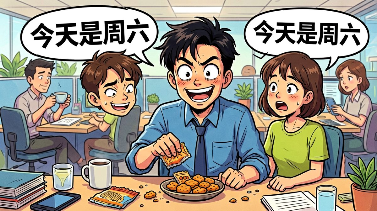 同事一句话让他的世界崩塌