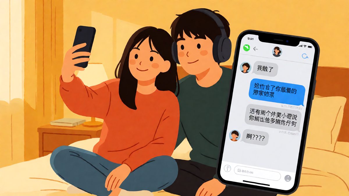 以为是点外卖秀恩爱，结果是外卖小哥抢风头