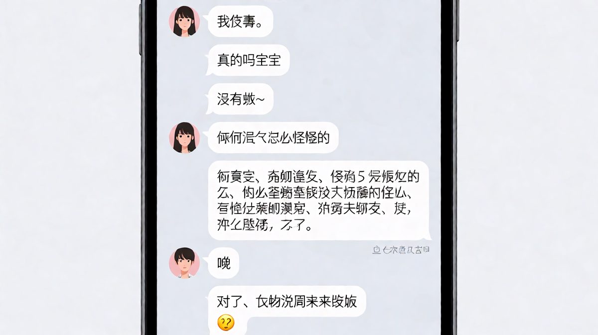 三句话让人脑补完一部悬疑剧，结果人家只是在说婆婆要来