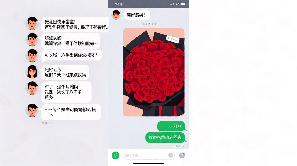 浪漫三行字，账单一来全破功