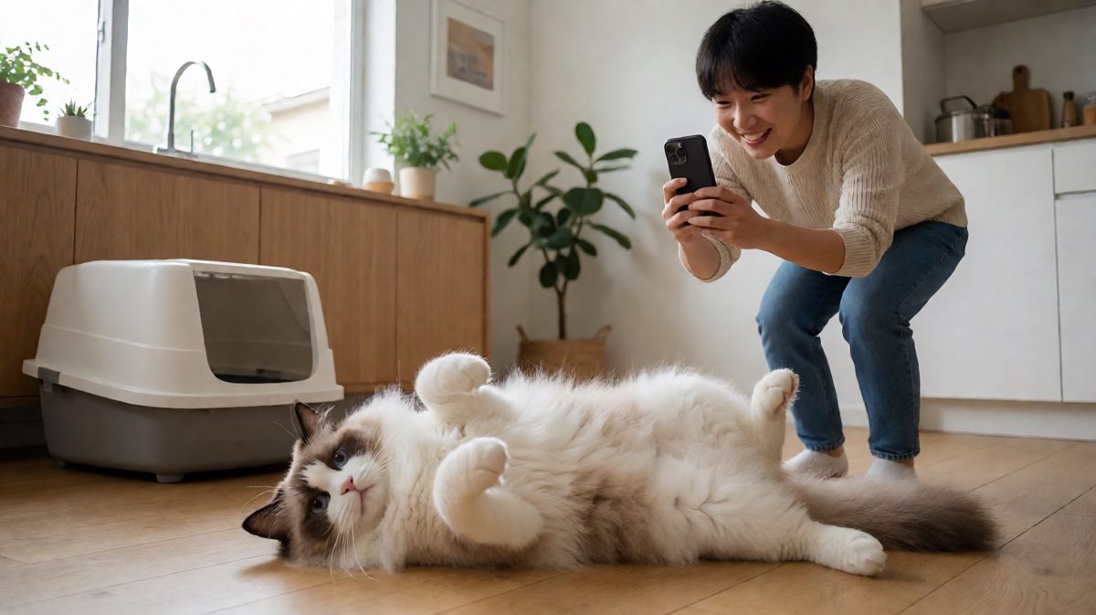 铲屎的，这个角度其实挺好看的！