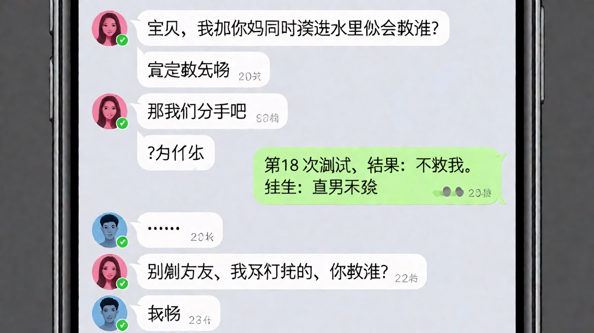 第18次测试，男生依然没通过