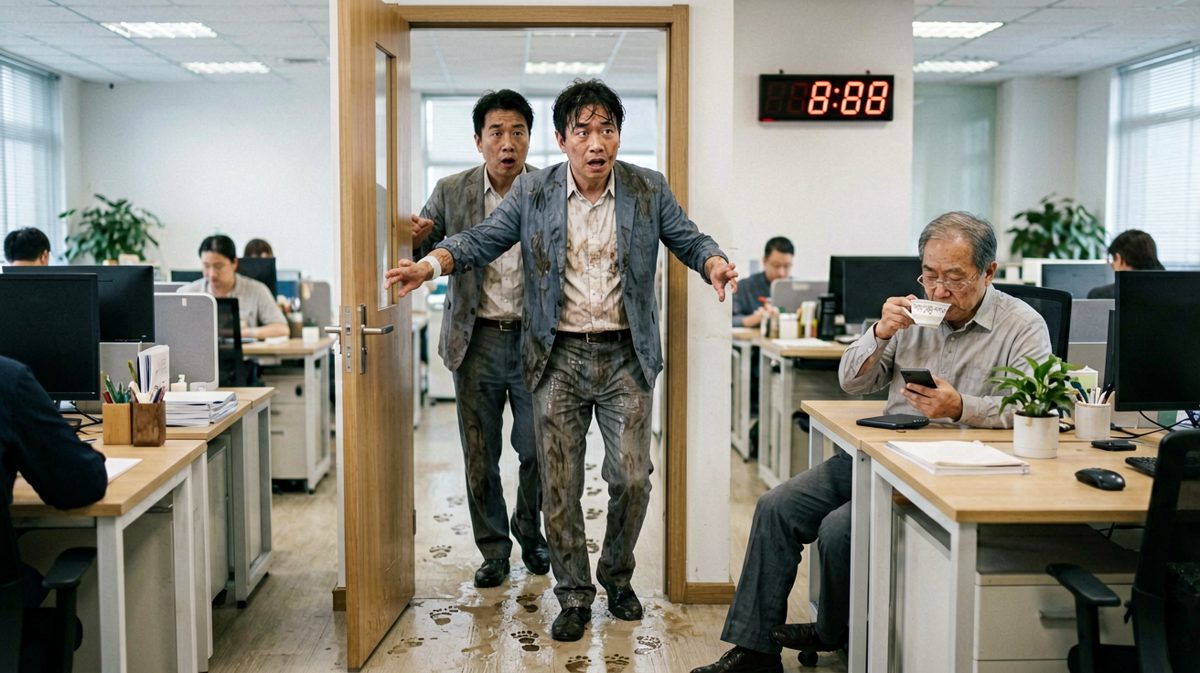 老板：对了，今天是周六。