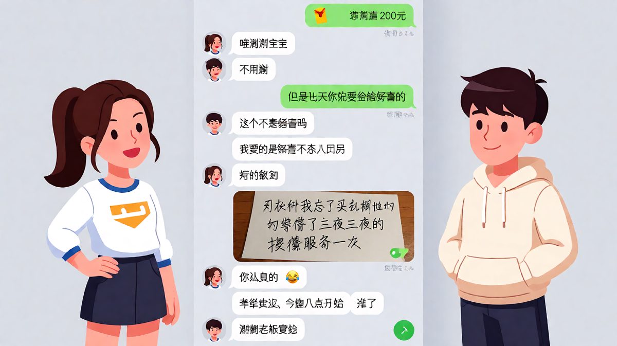 用转账掩饰忘记送礼物的尴尬，这波操作绝了