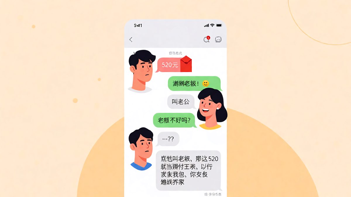 520红包秒变「预付工资」，男友被套路了