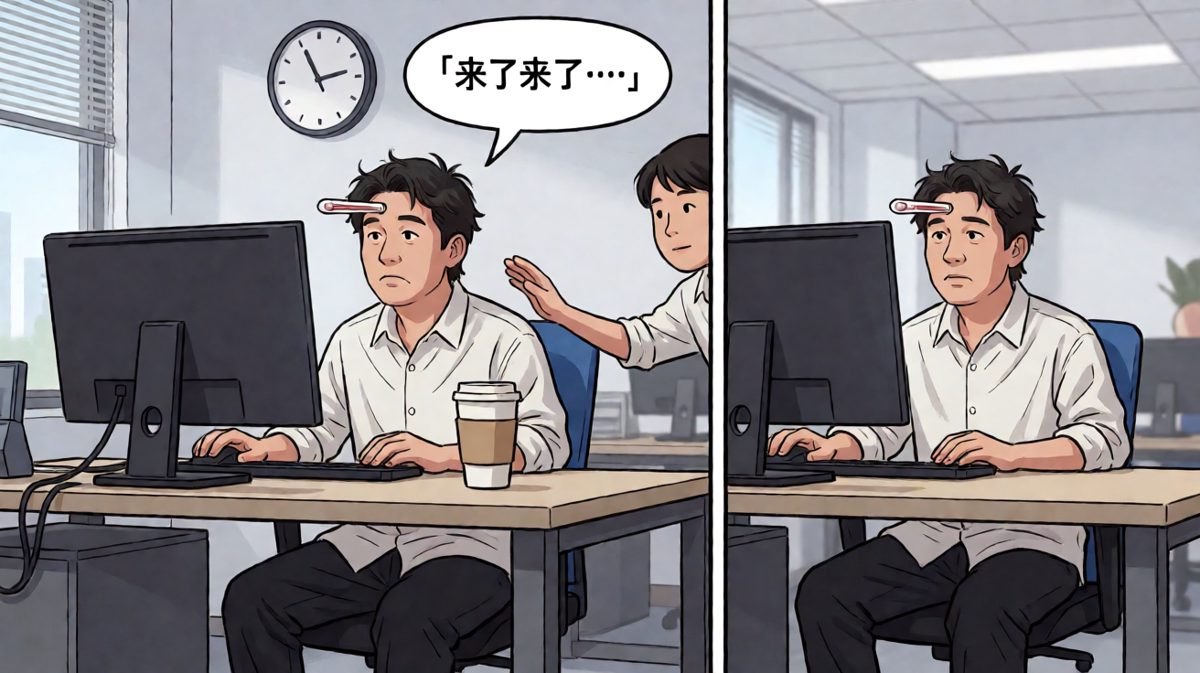 终于打卡，但灵魂还没有跟上来。