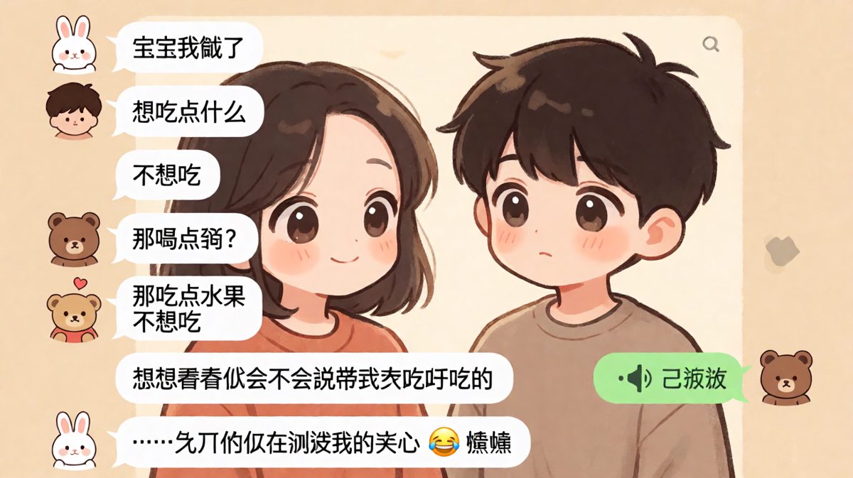 口是心非的最高境界，直男彻底懵了