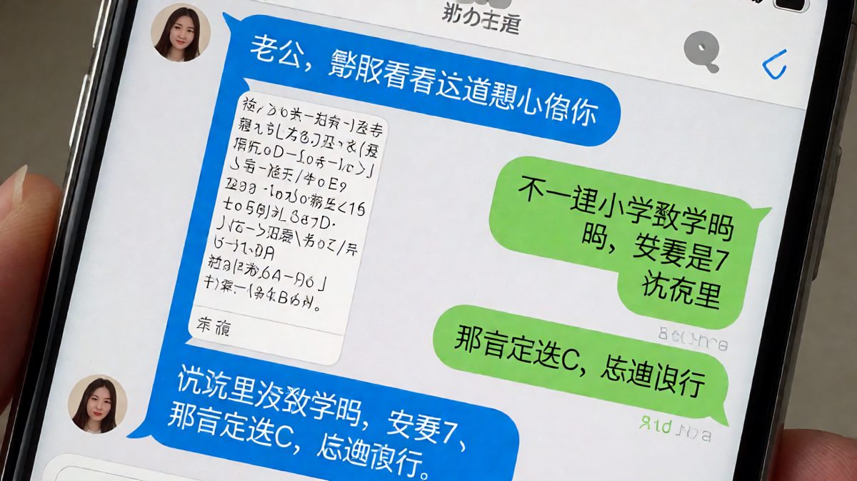答案没有7也要选接近的C，男朋友解题全靠缘分