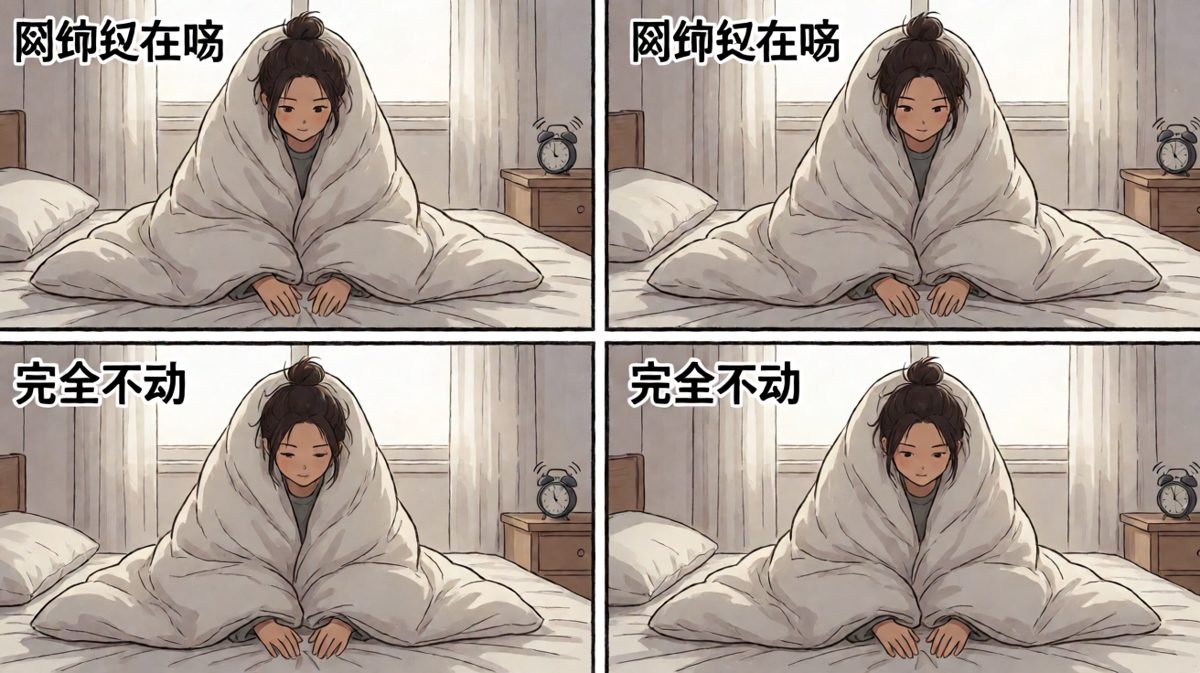 只要我睡过去，周一就不存在！