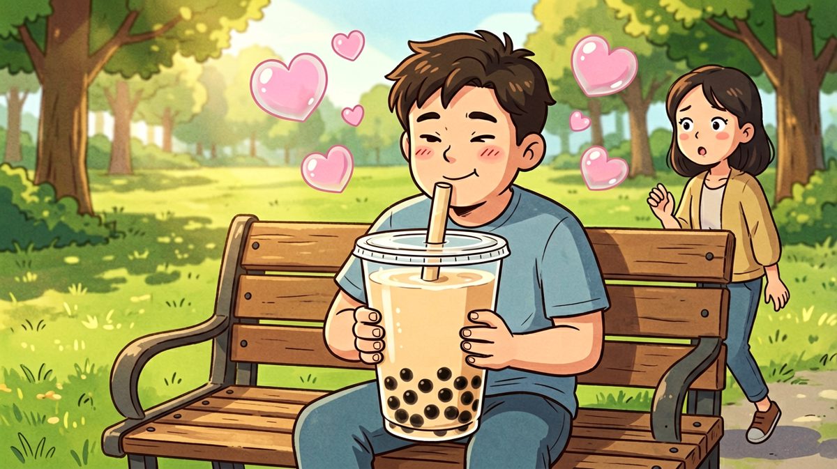 捧着人生第一杯巨无霸，幸福感爆棚