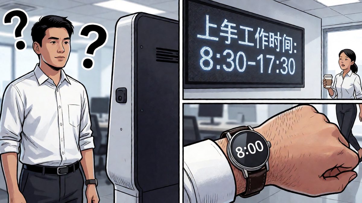 真相揭晓：自己记错了上班时间，白慌了半小时！