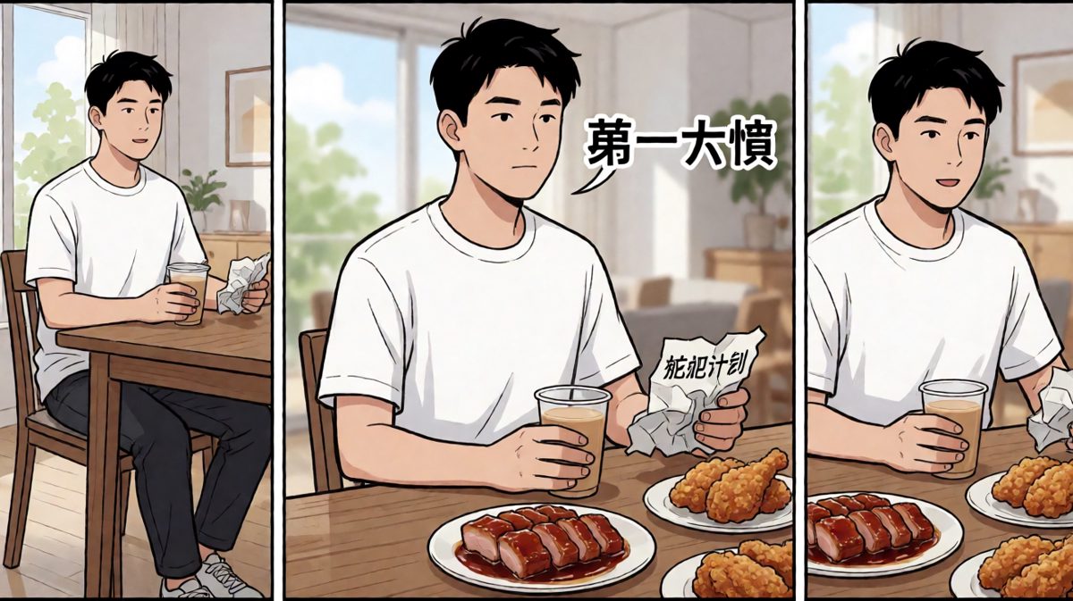 吃饱了才有力气减肥！
