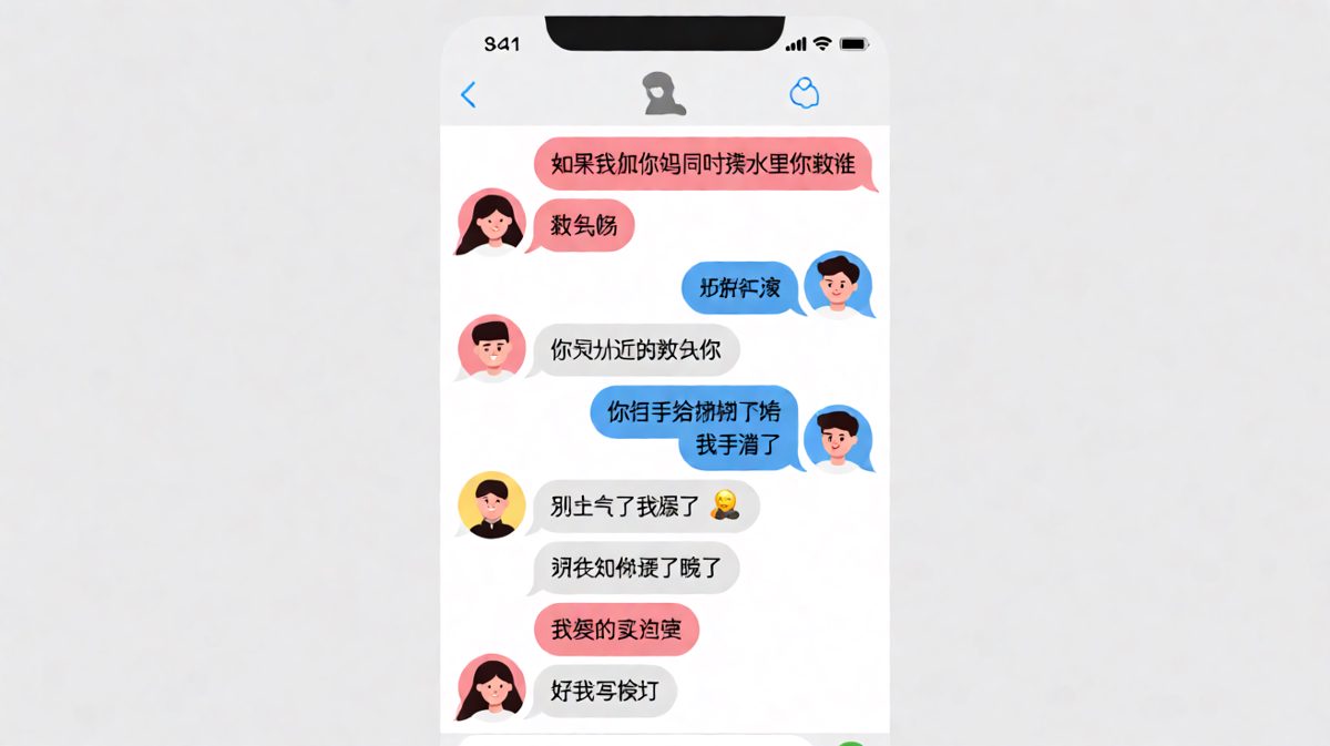 送命题的标准答案，男生这反应绝了
