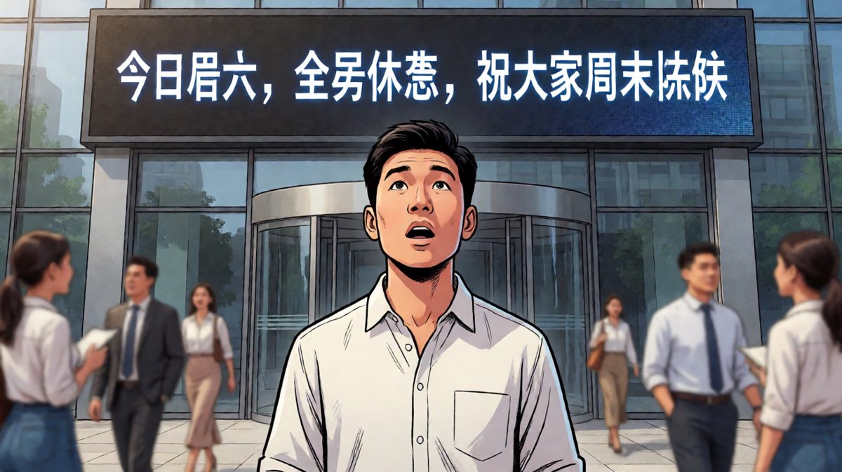 周六？？那我刚才图什么？？