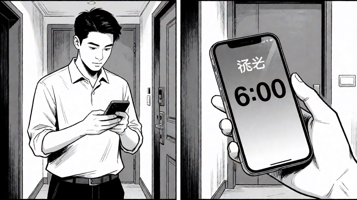 原来才六点，白慌了半小时。