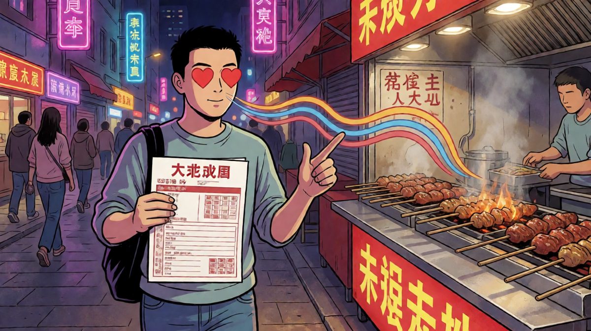 烧烤摊的召唤太强大，理智正在节节败退……
