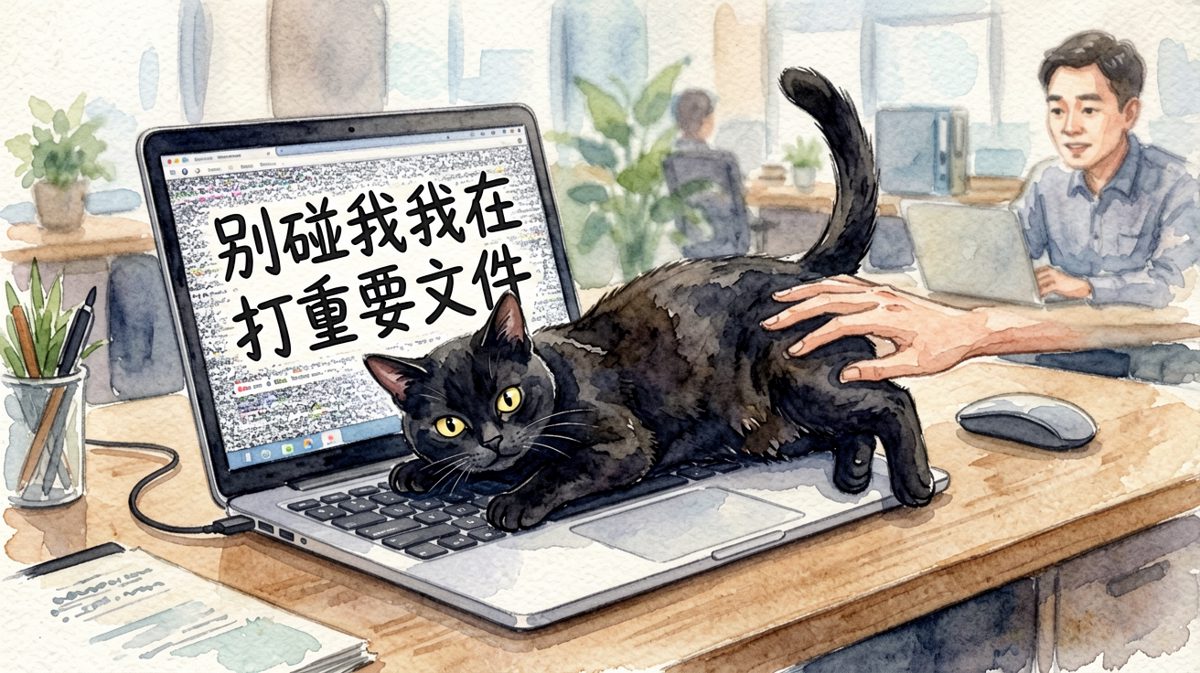 猫：这份PPT没有我批准哪一行都不能发