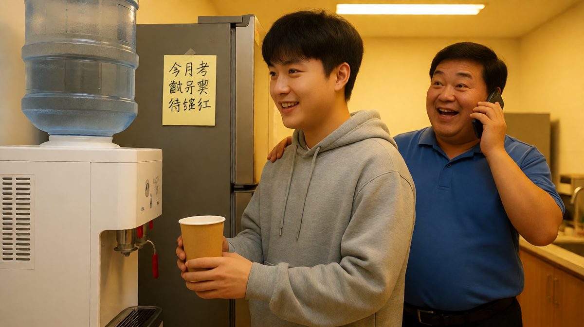 老板拍肩笑着说：'公司给你放三天假！'员工笑容瞬间石化——'去客户那，算加班。'