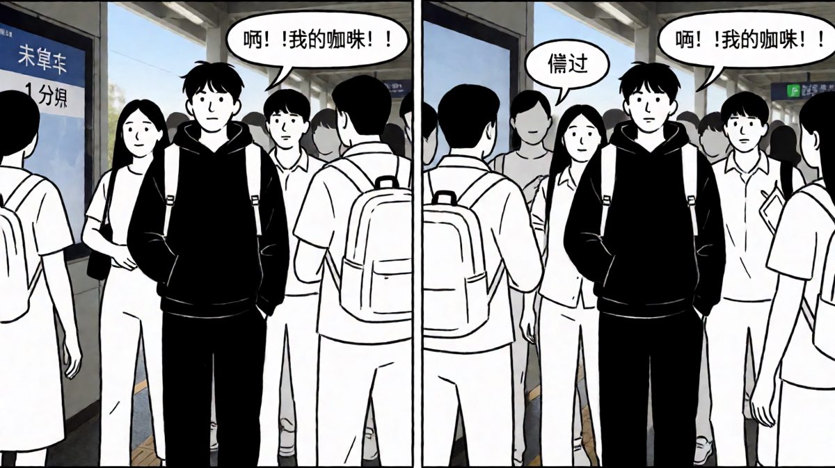 地铁挤到灵魂出窍
