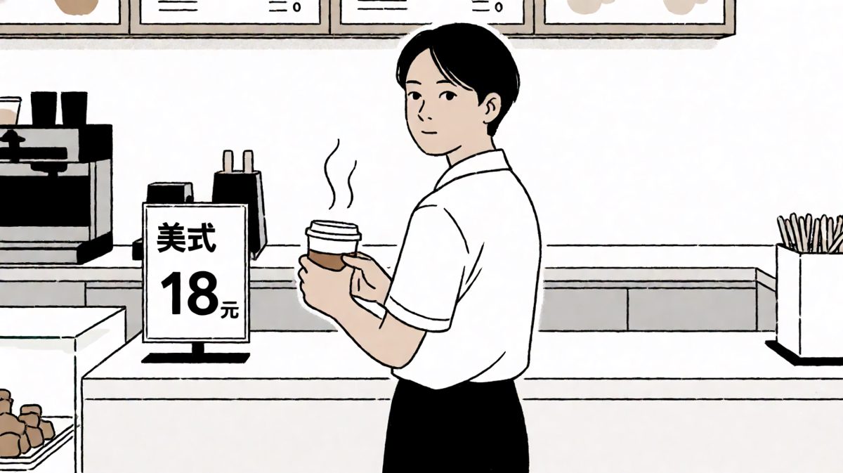 咖啡到手，却摔得惨烈