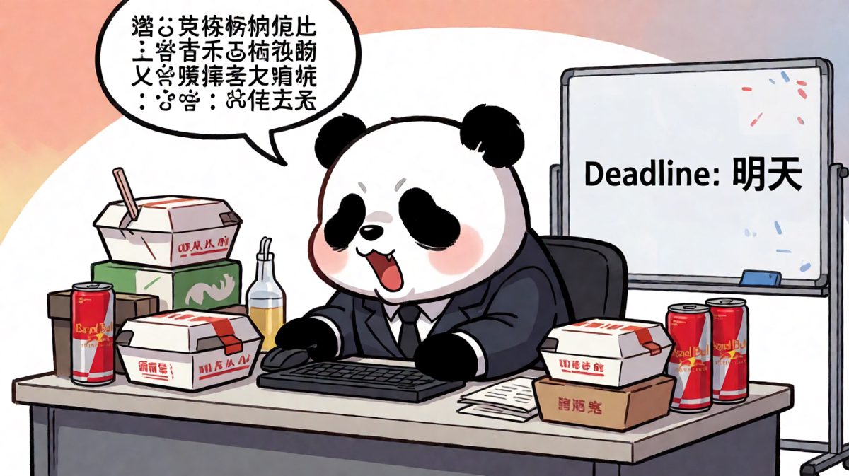 凌晨两点的程序员，用生命在敲代码