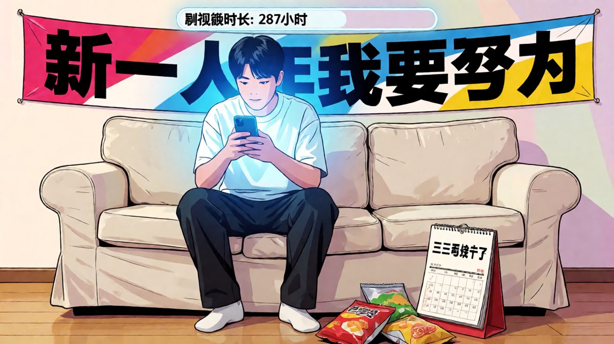 说好放下手机，结果刷了三小时