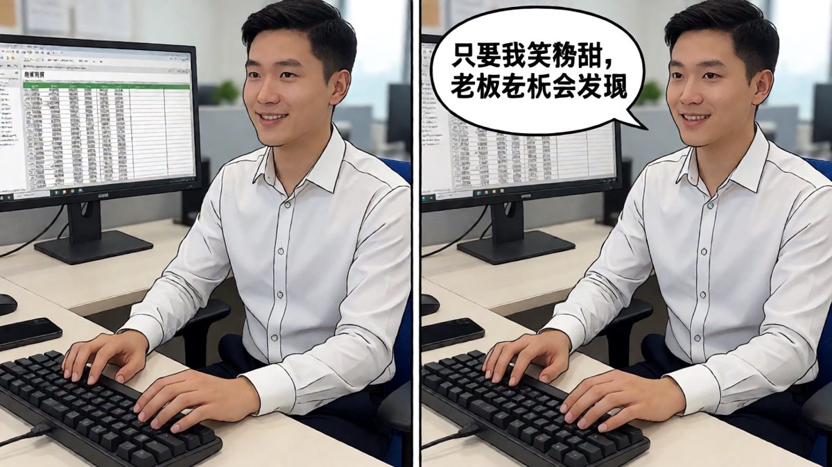 摸鱼界的艺术家：演技派打工人的自我修养