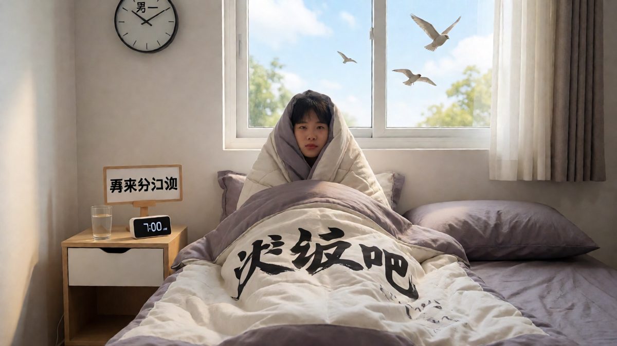 闹钟响的那一刻，我的世界崩塌了