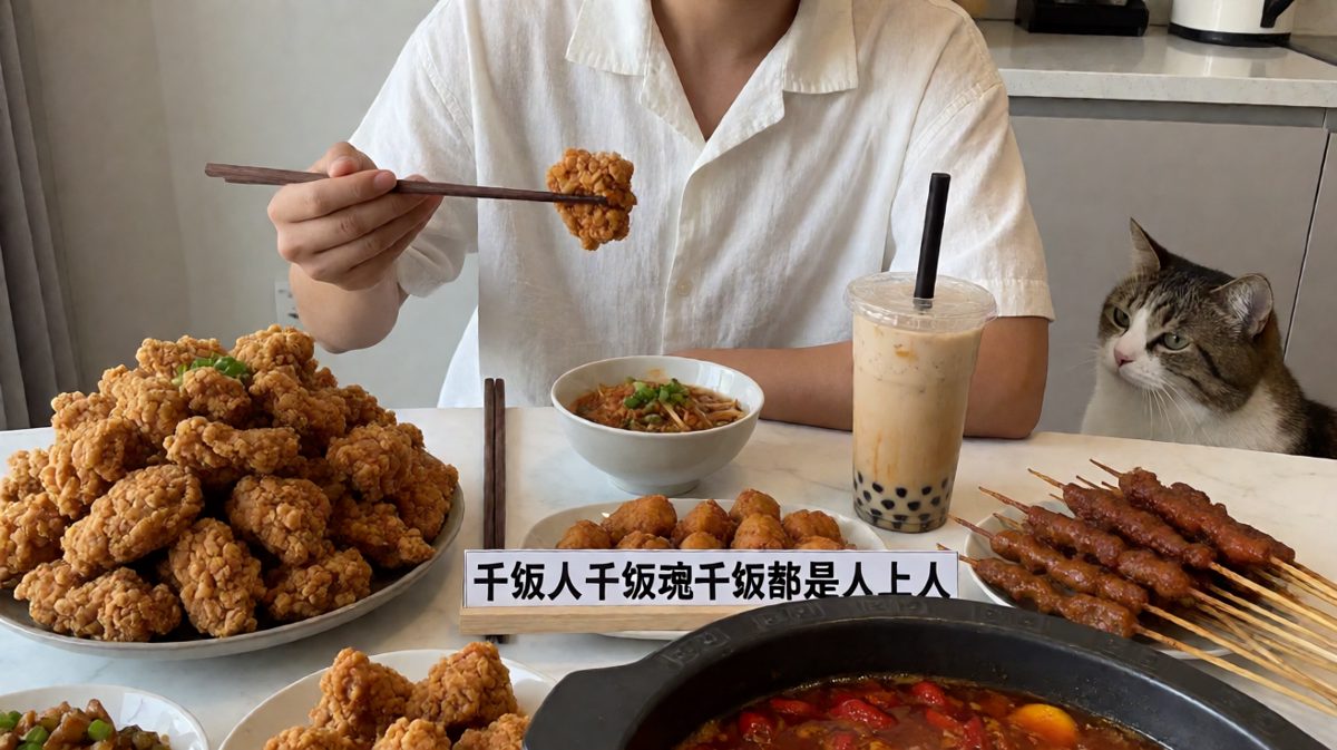干饭人不干饭，人生路走到黑