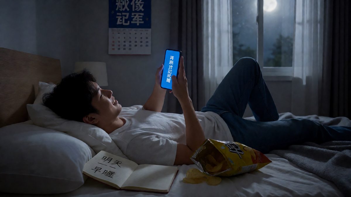 凌晨两点：说好的"再刷五分钟"呢