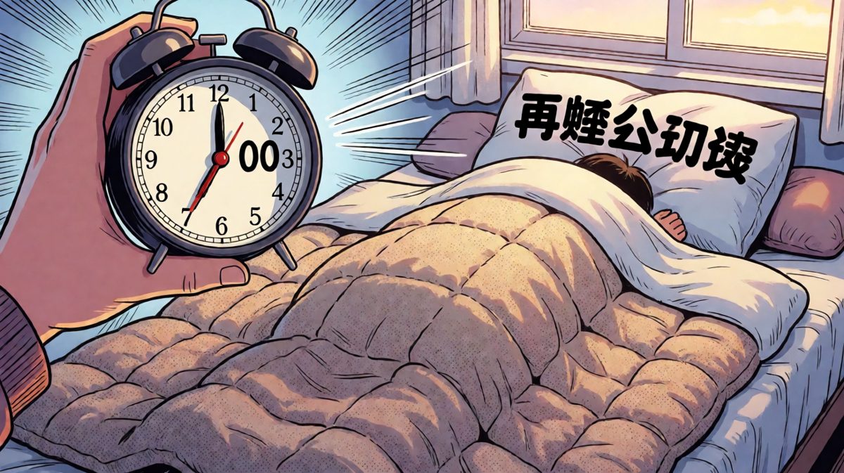7点整，精准开机（并没有）