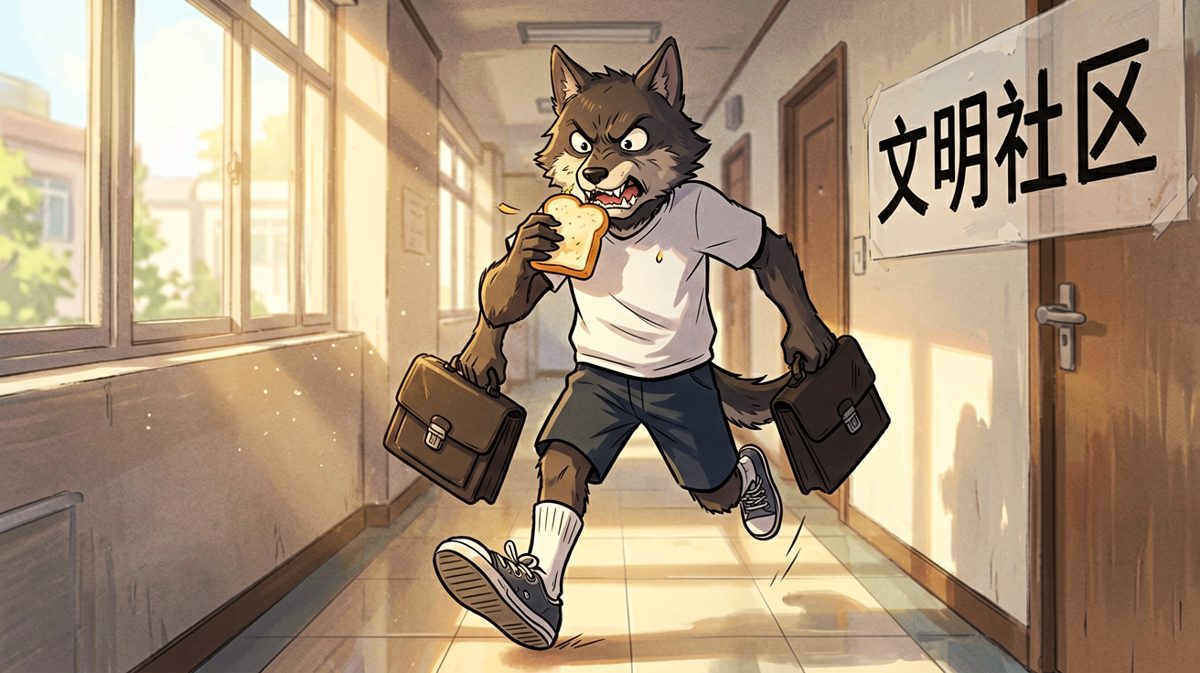 以光速冲向地铁站！