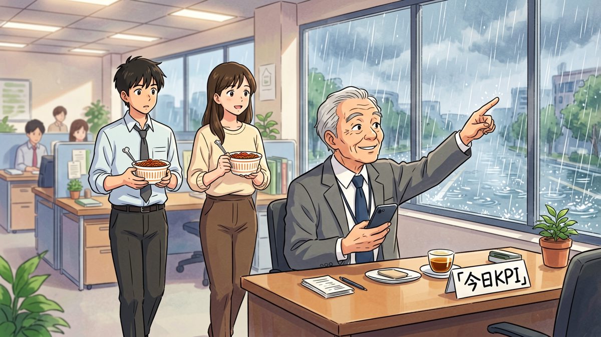 员工：老板，外面下暴雨，我能早点走吗？老板：当然。员工转身要走。老板补一句：反正明天也暴雨，公司放假。
