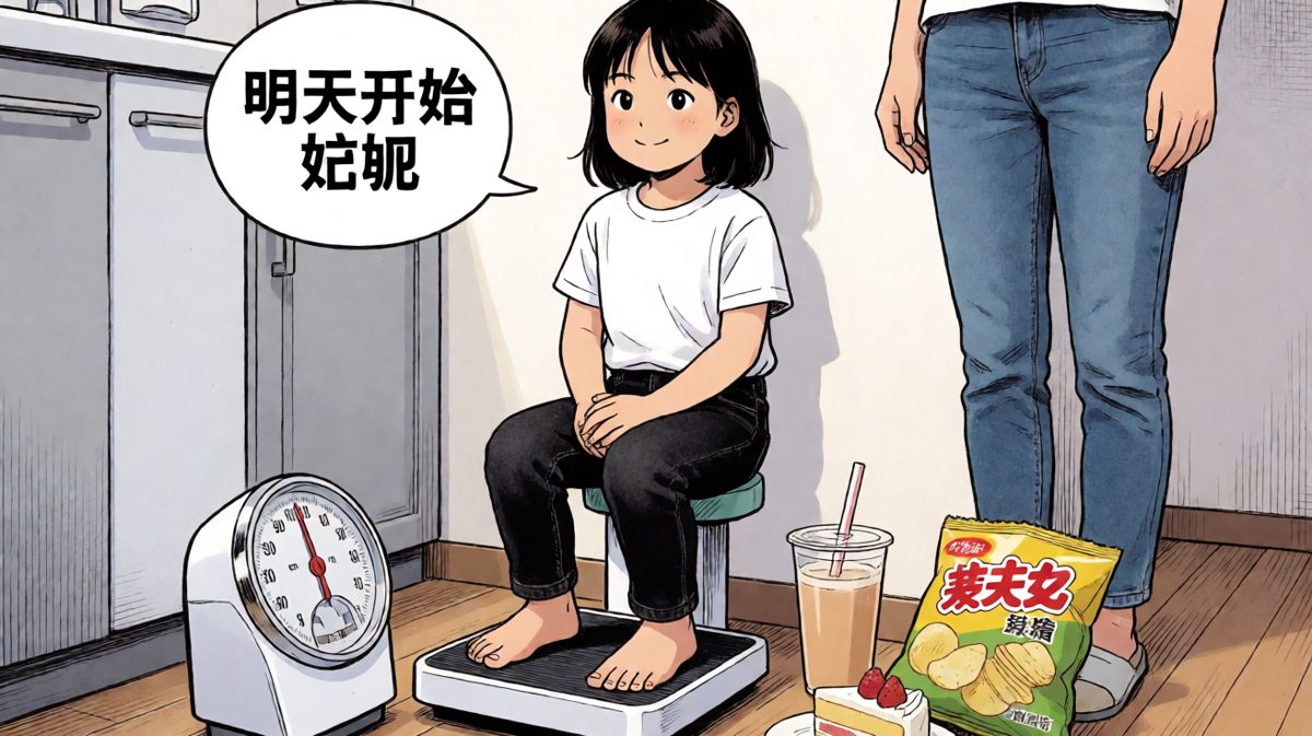 每次说完这句话，肚子就开始抗议