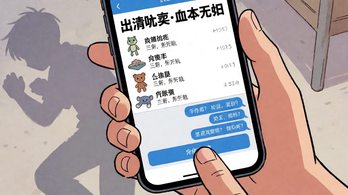含泪挂上二手平台，等待命运的审判