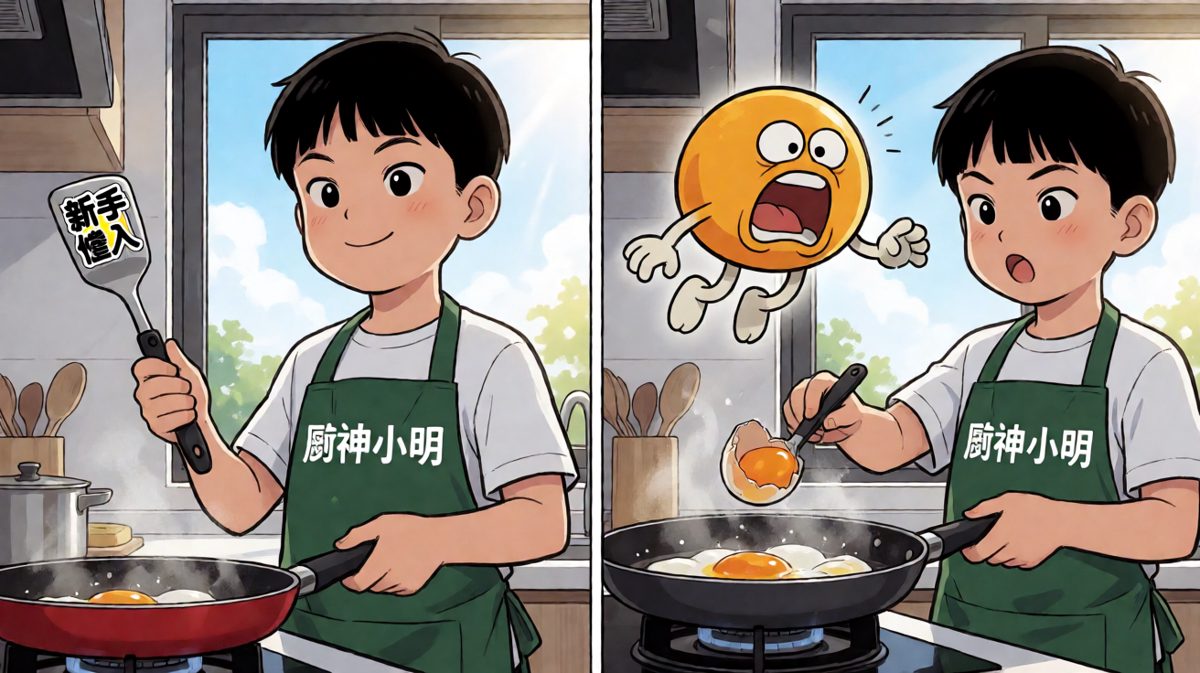 第三回合：煎蛋界的翻车现场