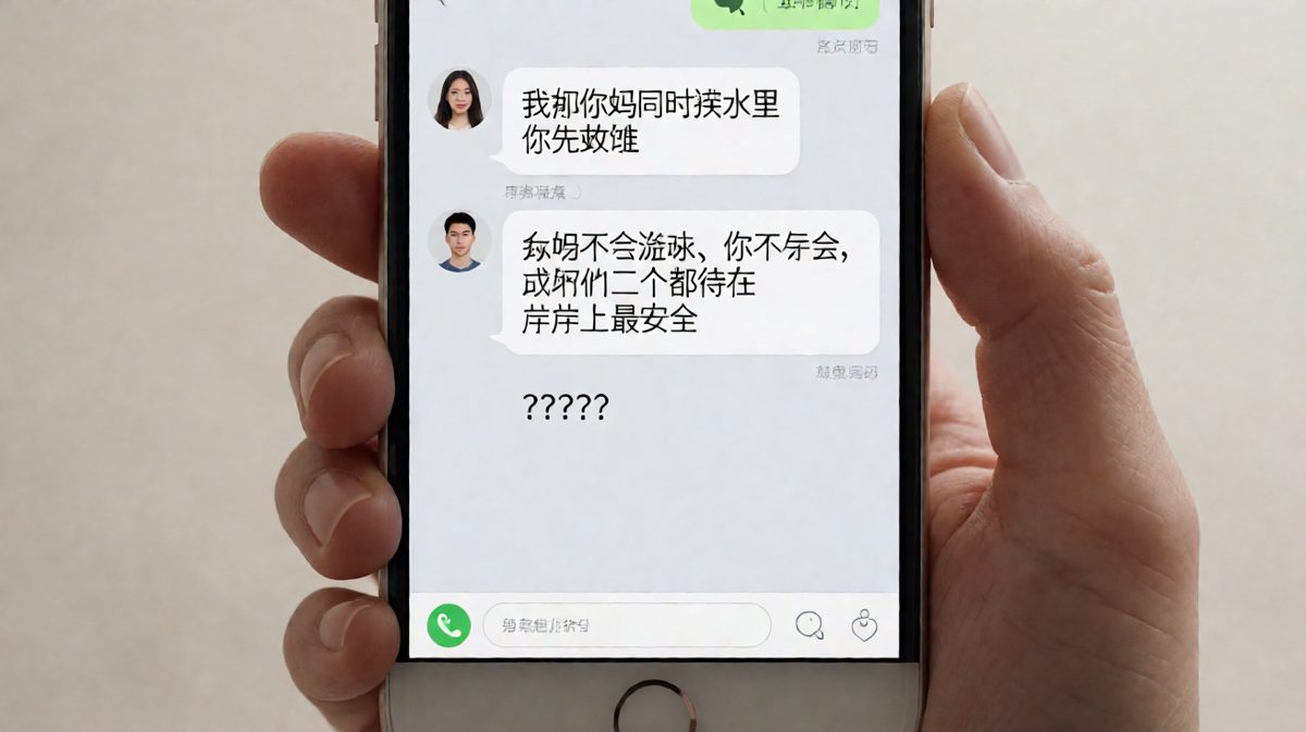 满分逻辑题，标准零分男友，女生已气到说不出话。