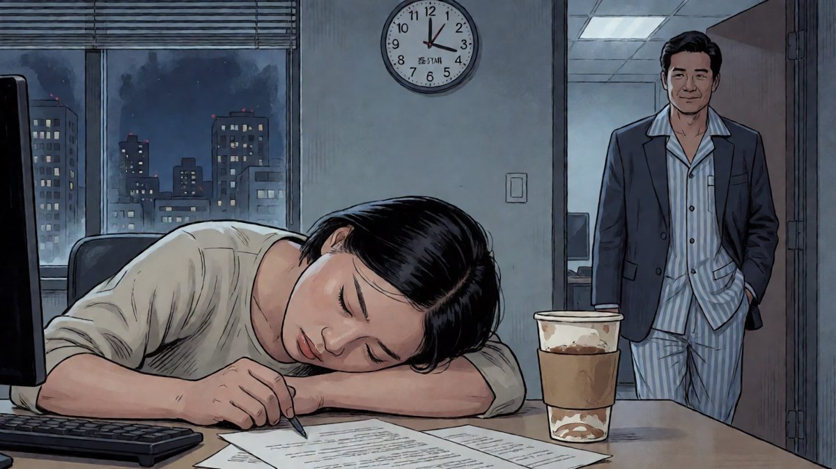 老板说'公司就是我家'，员工感动落泪，第二天发现自己在公司睡了一周还没被赶。