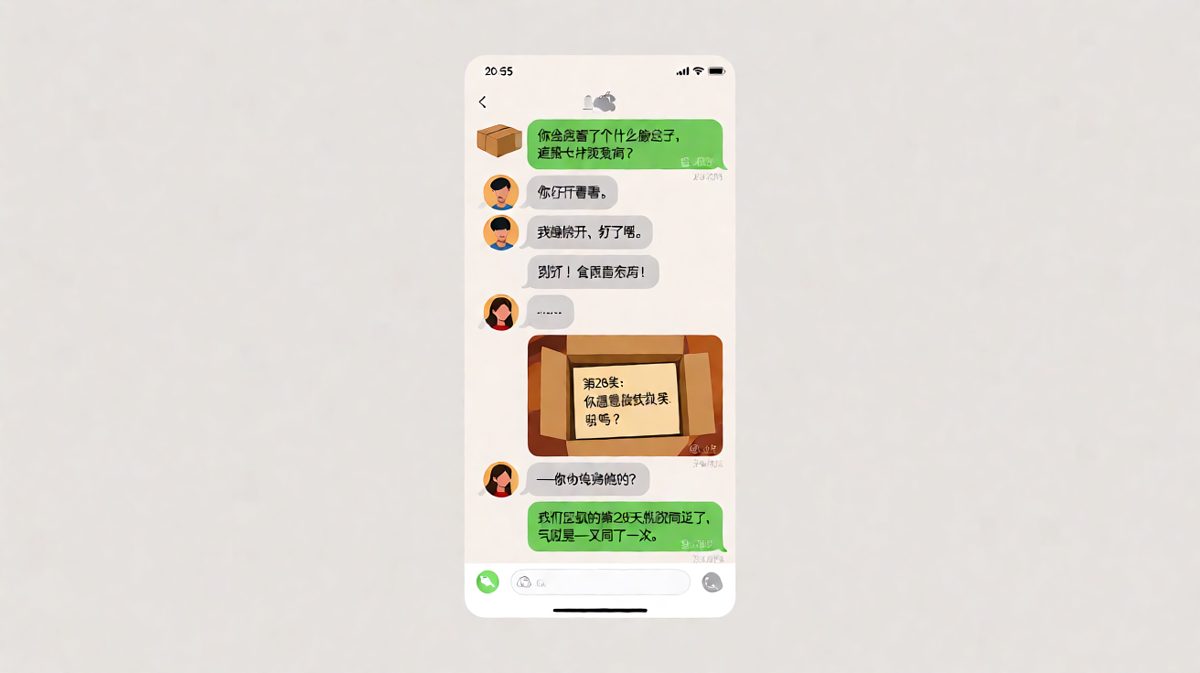 女友嫌弃快递没卡片，打开后发现28条告白——从抱怨到心动的全程反转