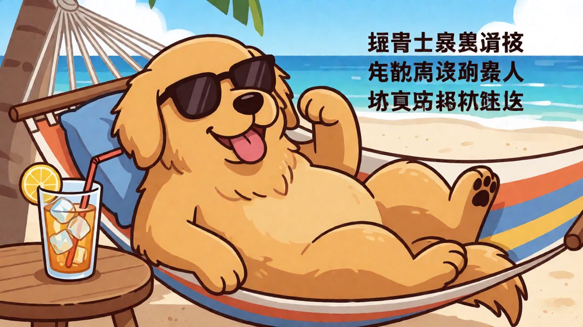 汪生苦短，我先躺平