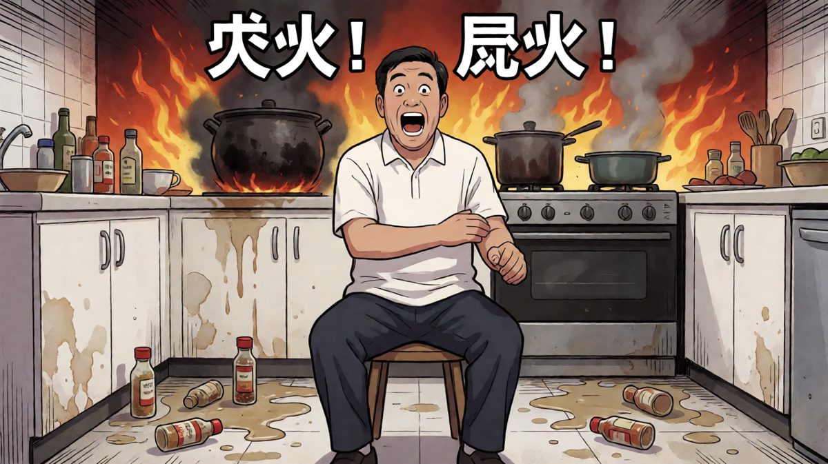 彻底失控了